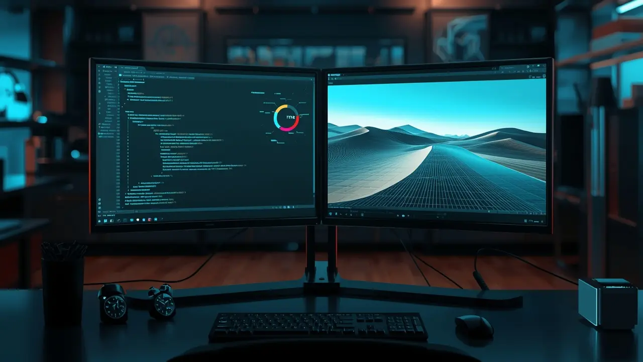 Building Procedural 3D Applications Purely via Claude Code Agent Workflows