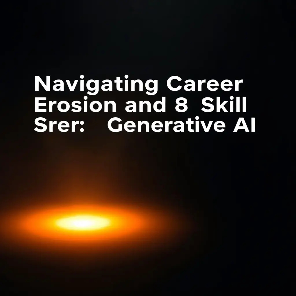 Navigating Career Erosion and Skill Adaptation in the Era of Generative AI