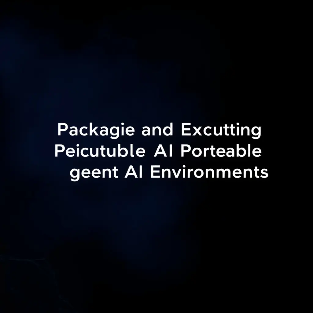 Packaging and Executing Portable AI Agent Environments with VAEN