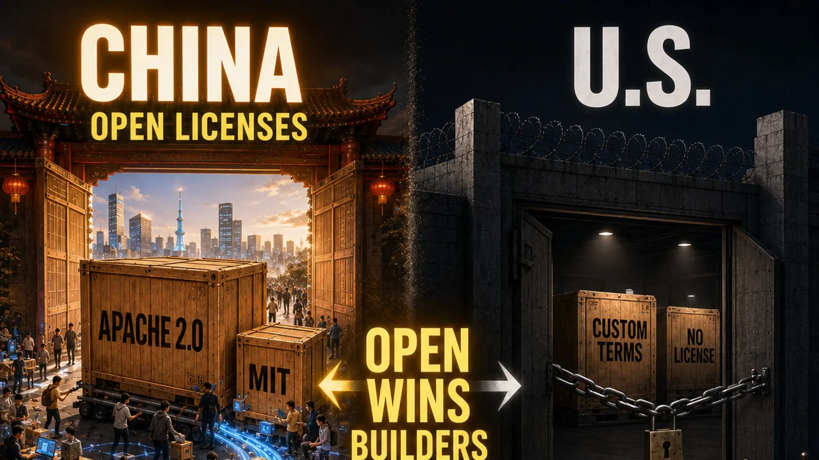 Hugging Face's Summer 2026 Report: Chinese Labs Now Ship Trillion-Parameter Models
